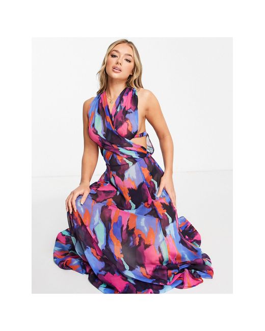 ASOS Maxi Beach Dress Lyst UK