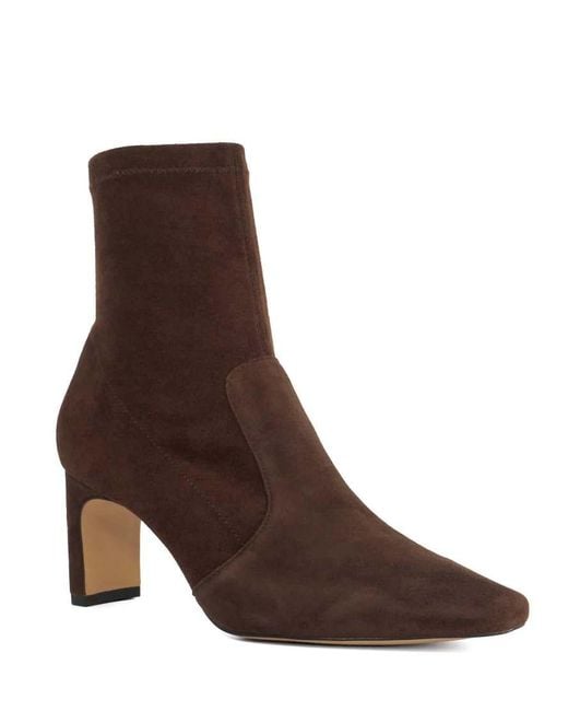 Dune Brown Olexa Ankle Boots