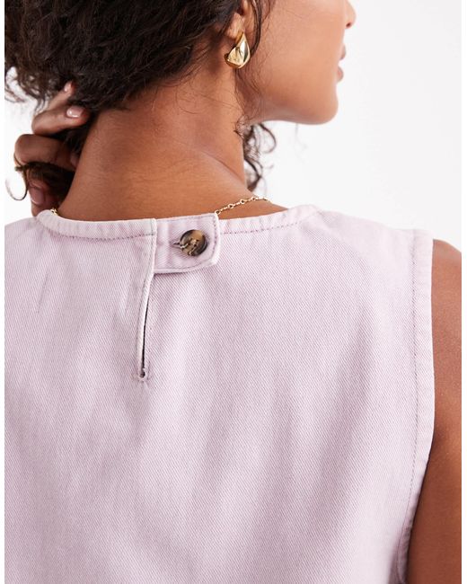 ASOS Purple Shell Top
