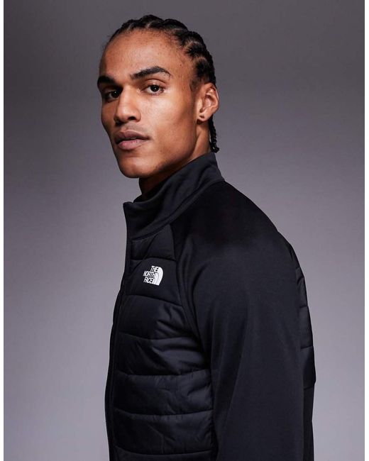 The North Face Blue Reaxion 2.0 Full Zip Hybrid Fleece Jacket for men