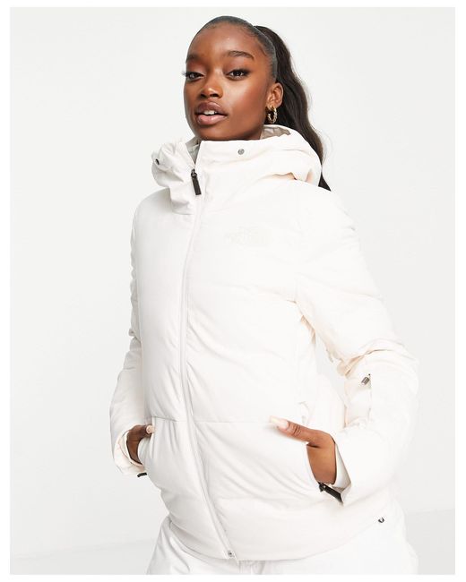 The North Face Fleece Cirque Down Ski Jacket in White Lyst