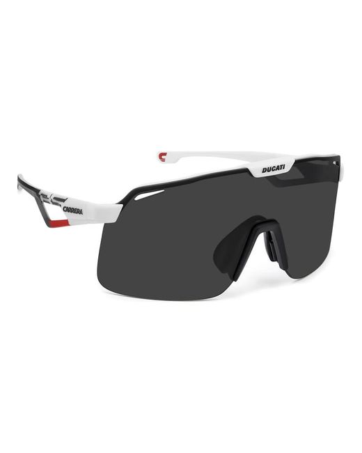 Carrera Gray Carrera Ducati Mask Sunglasses With Lenses for men