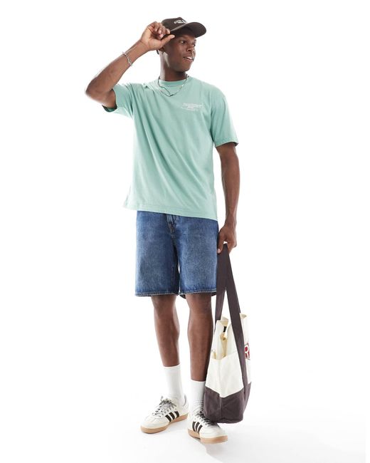 T-shirt avec motif au dos - vert Hollister pour homme en coloris Green