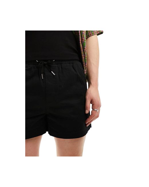 Reclaimed (vintage) Black Chino Short for men
