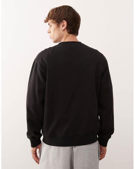 Sweat classique Weekday pour homme en coloris Black