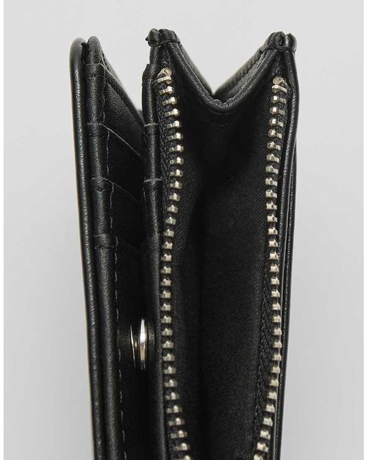 Stradivarius Black Purse With Zip