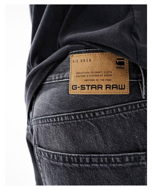 G-Star RAW Black Type 96 Loose Fit Jeans for men