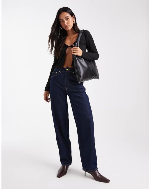 ONLY Black Long Sleeve Twist Front Top