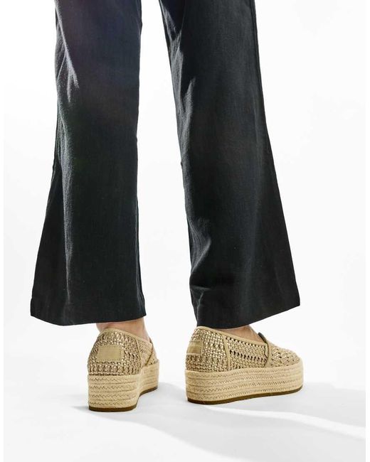TOMS Black Valencia Espadrille
