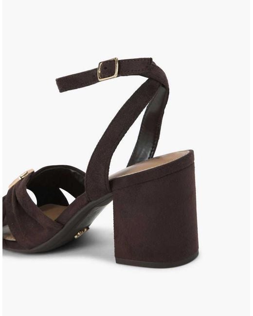 KG by Kurt Geiger White Muna Heeled Sandals