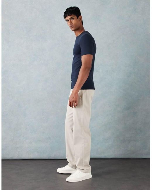 ASOS Natural Straight Chinos for men