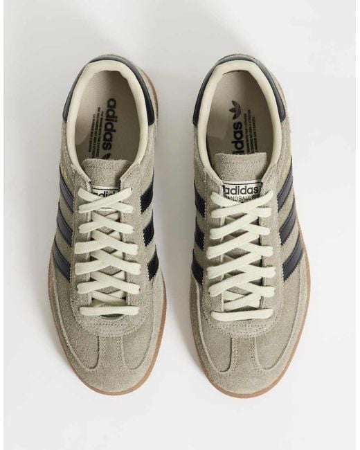 Adidas Originals Brown Handball Spezial Trainers And Black for men