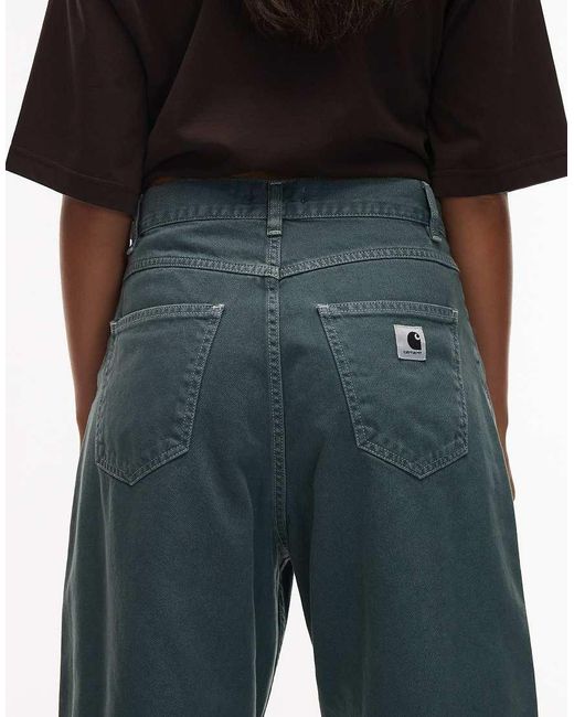 Carhartt Green Brandon Loose Denim Jeans