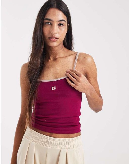 Cotton On Purple Dreamy Soft Longline Cami