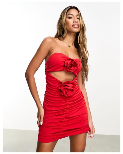 Zimmermann corsage cheap ruched dress