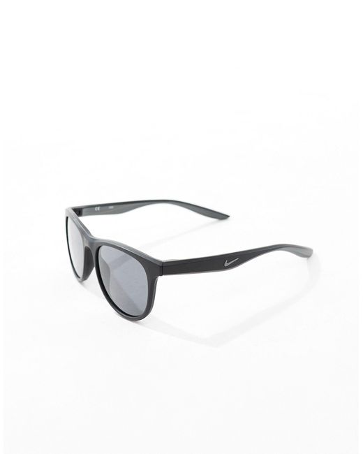 Nike White Wave Round Sunglasses for men