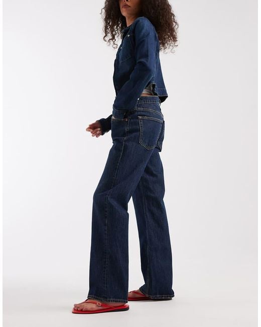 Gap Blue Relaxed Straight Jean