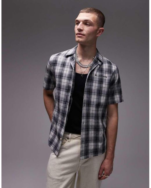 AllSaints Undermono in het Gray voor heren