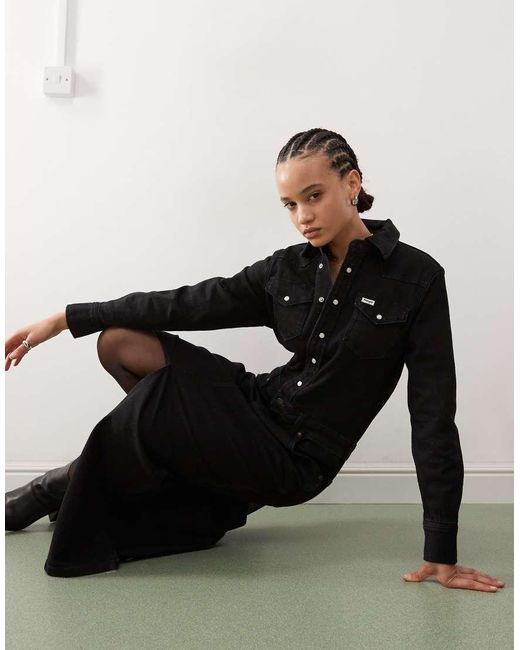 wrangler black dress Wrangler Womens Dresses
