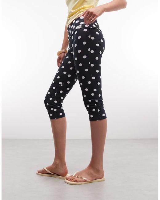 Collusion Multicolor Polkadot Capris