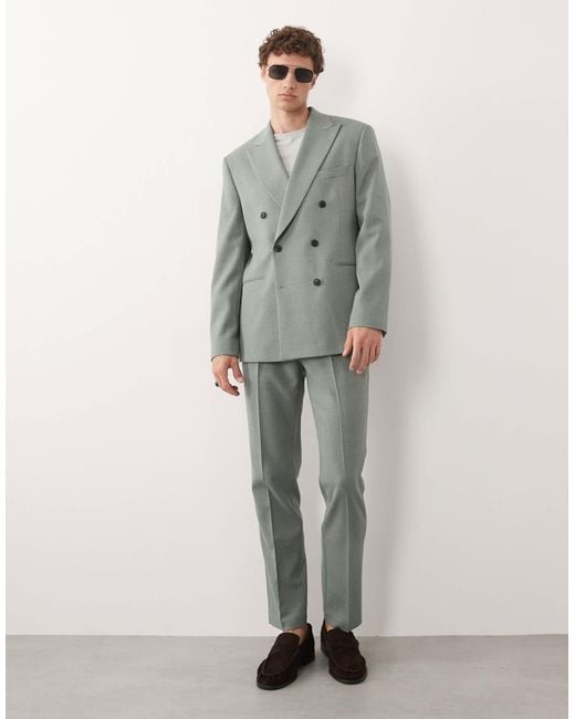 ASOS Gray Regular Suit Jacket for men