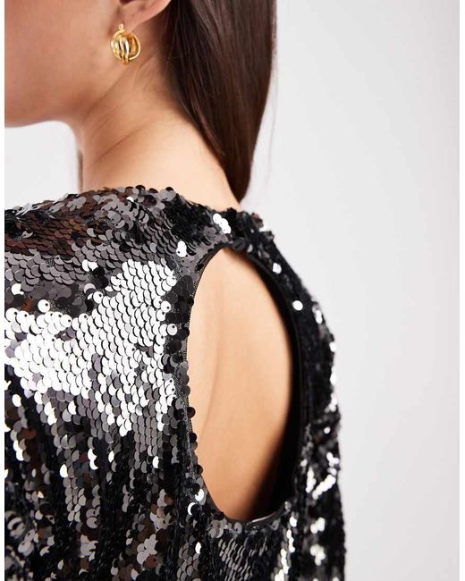 ONLY White Sequin Mini Dress