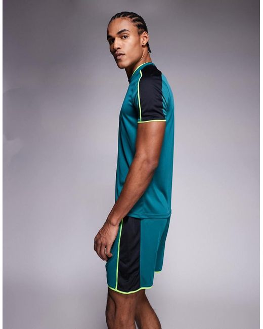 Under Armour Blue Challenger Training Shorts for men