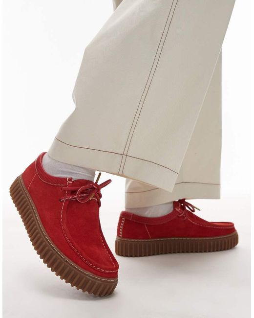 Clarks Red Torhill Lo Shoes for men