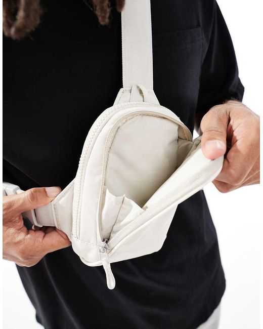 Borsa A Tracolla Grigia di Nike in Black da Uomo