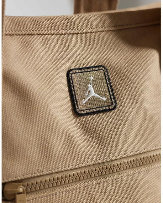 Nike – jumpman – tragetasche in Natural für Herren