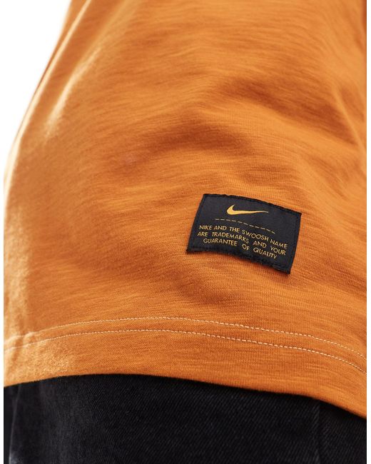 Nike Orange Life Knitted T-shirt