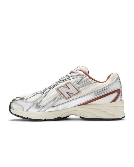 New Balance White 740 Trainers