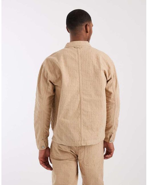 Tommy Hilfiger Natural Punch Needle Overshirt for men