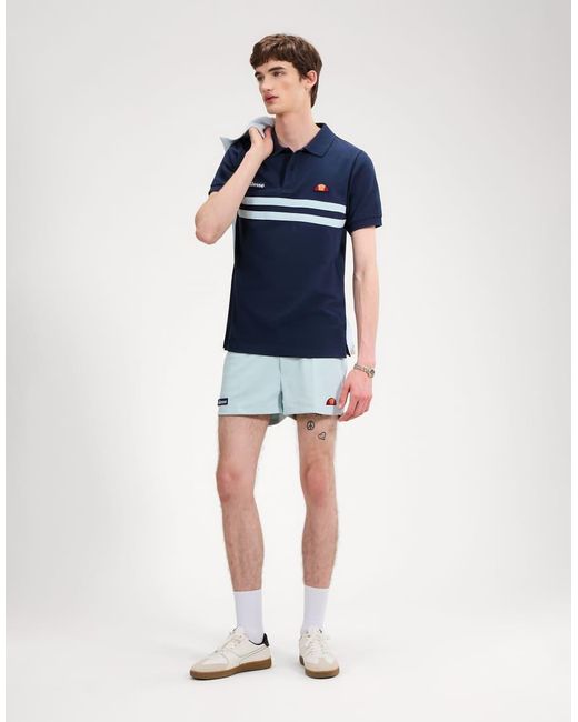 Ellesse Blue Muccia Polo for men