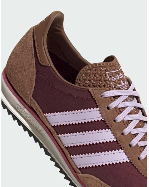 Adidas Originals Brown Sl 72 Og Trainers
