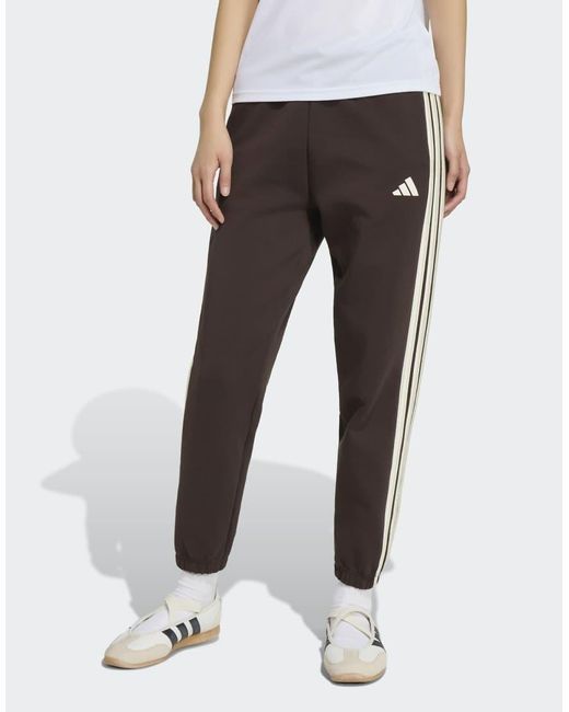 Adidas Originals Gray Stadium Three Stripes Regular Pant