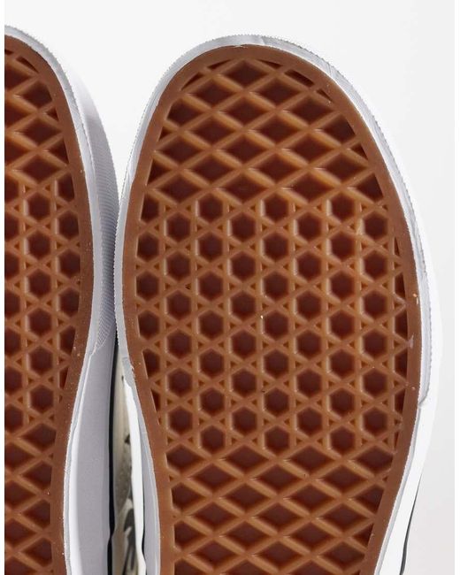 Vans Metallic Authentic Leaf Print Trainers