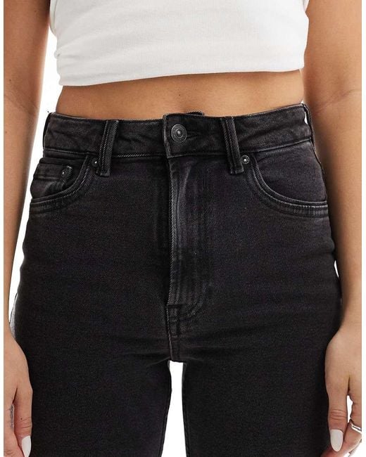 Stradivarius Blue 1465 Slim-fit Mom Jeans