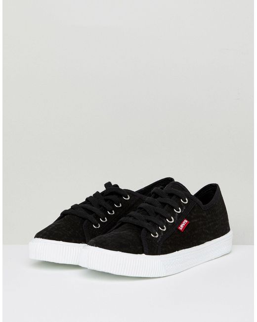 black levis sneakers