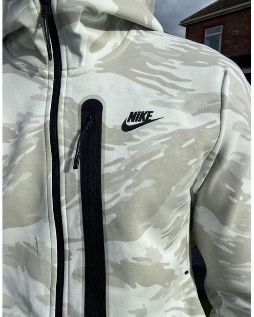 white camo tech fleece