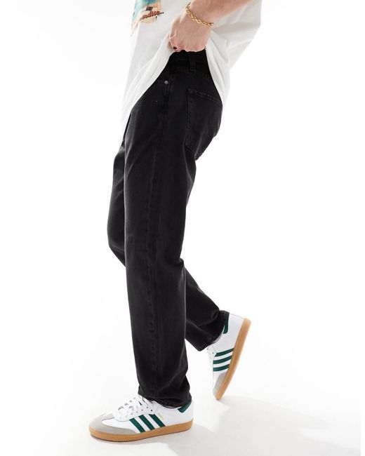 Jack & Jones Black Chris Straight Jean for men