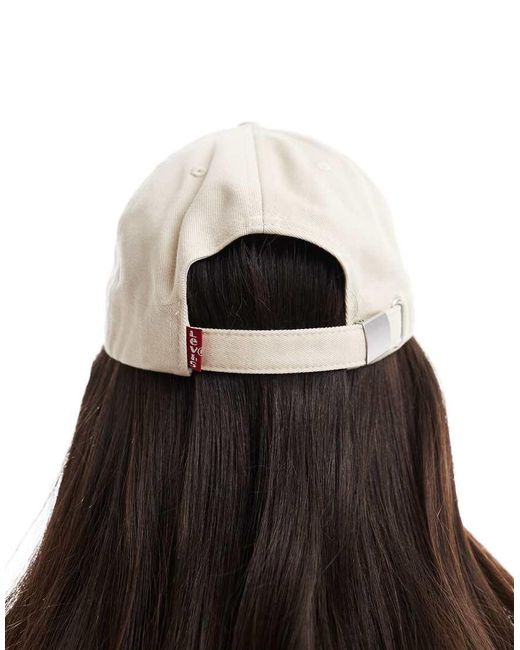 Levi's Red Lazy Girl Cap With Small Logo