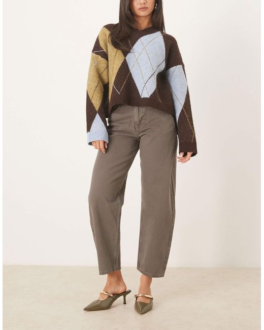 ASOS Natural – schmale jeans