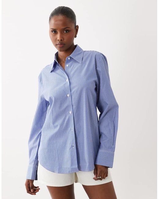 Mango Blue Classic Shirt