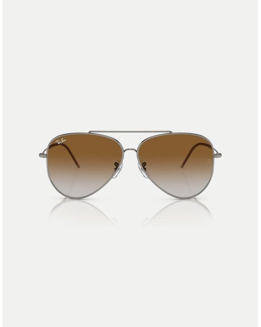 Ray-Ban Natural Reverse Sunglasses With Lens