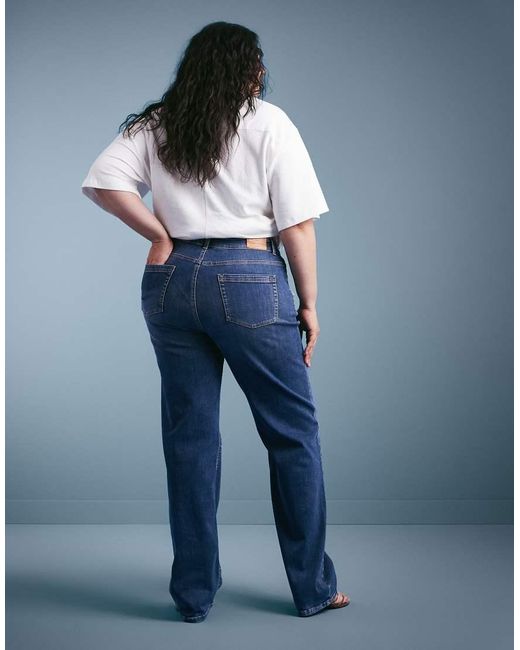 ONLY Blue Straight Leg Jeans