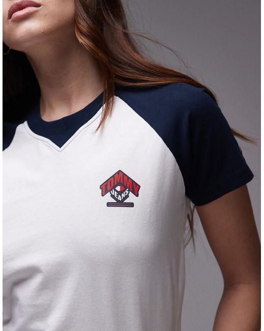 Tommy Hilfiger Blue Raglan T-shirt