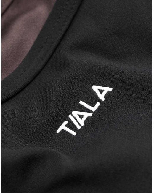 Tala Black Dayflex Double Layer Strappy Bra