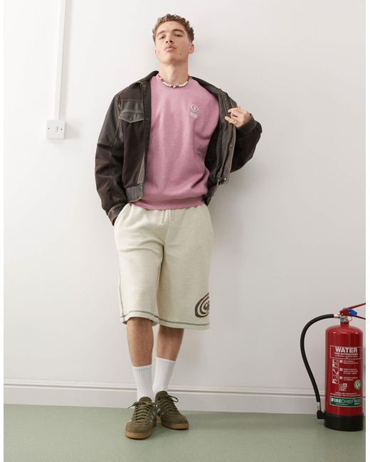 Aape By A Bathing Ape – sweatshirt in Pink für Herren