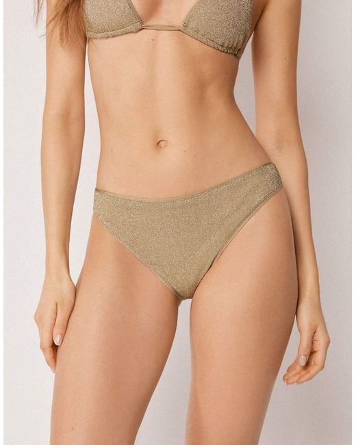 Calzedonia Bikini Bottoms Metallic Glow
